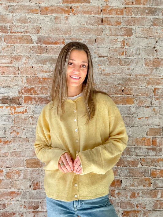 Piper Cardigan : Honey
