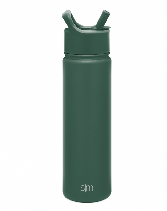 S|M Summit Water Bottle 22oz - Forest