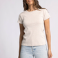 Lexi Tee : Cappuccino Heather