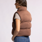 Issey Vest : Cappucino