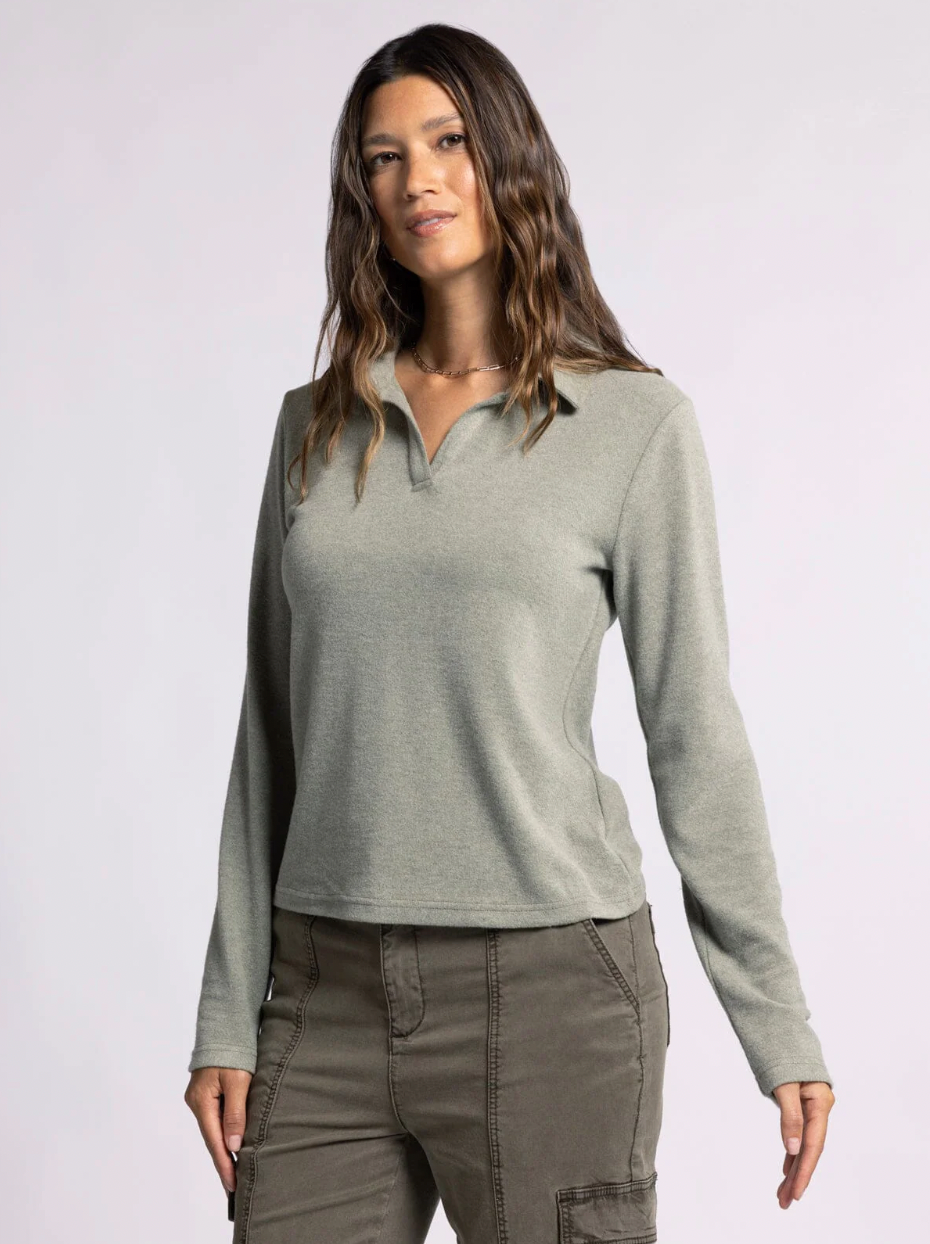 Alaine Top : Light Olive