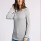 Stacey Top : Heather Grey