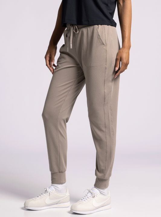 Junie Jogger : Wood Rib