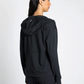 Brianne Hoodie : Black Rib