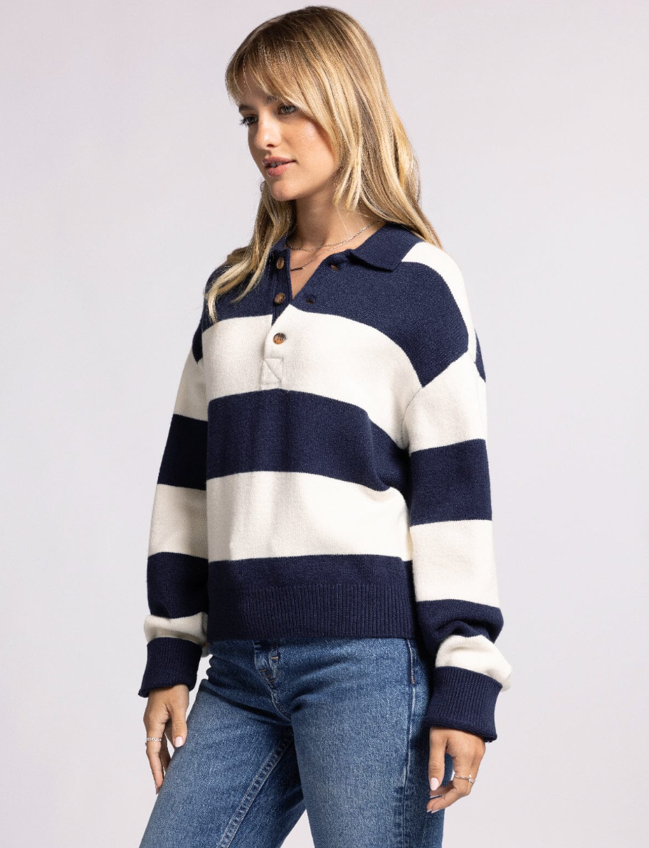 Rugby Sweater : Navy