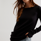 Free People: Honey B Thermal in Black