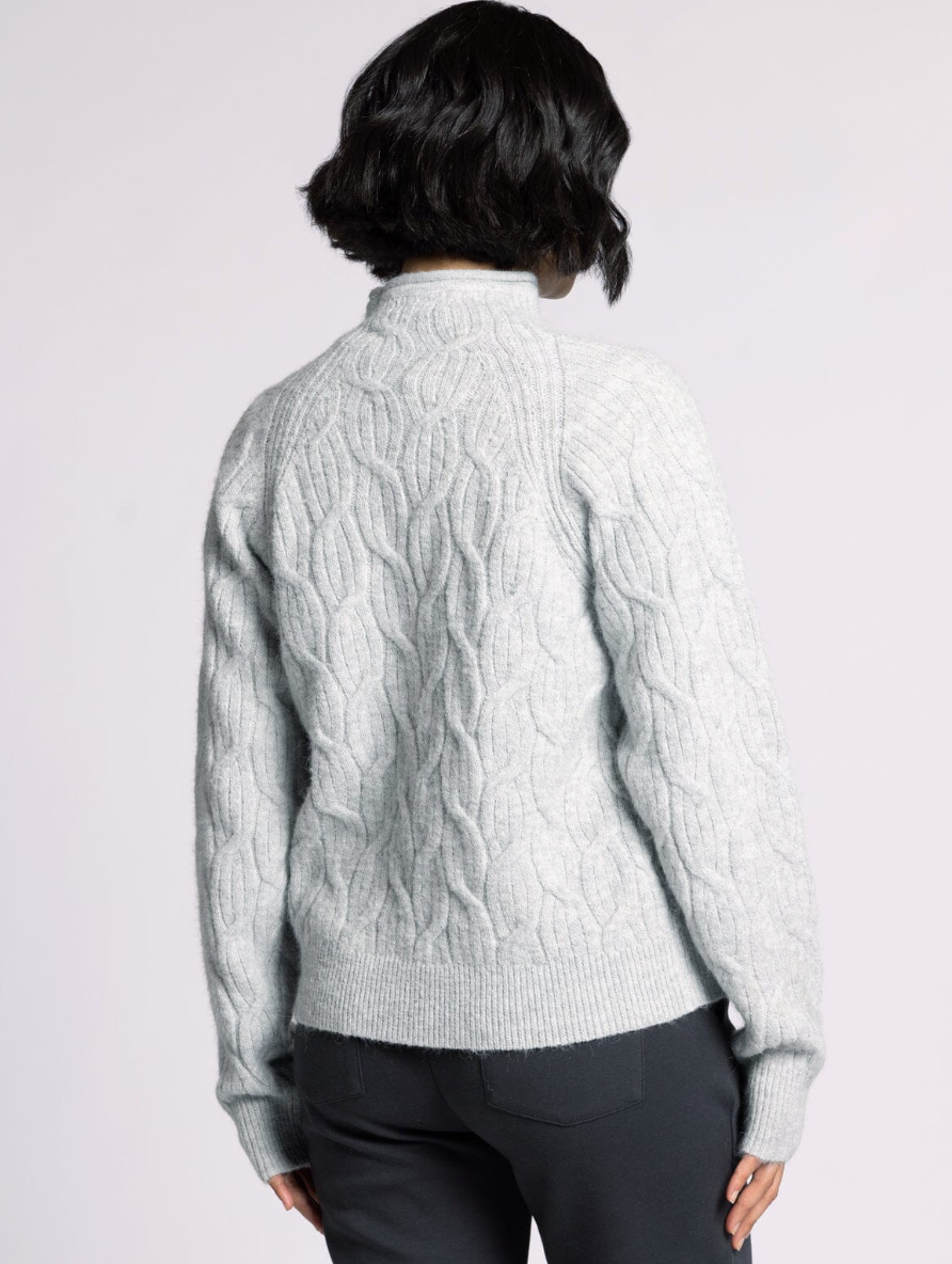 Amal Sweater : Heather Grey