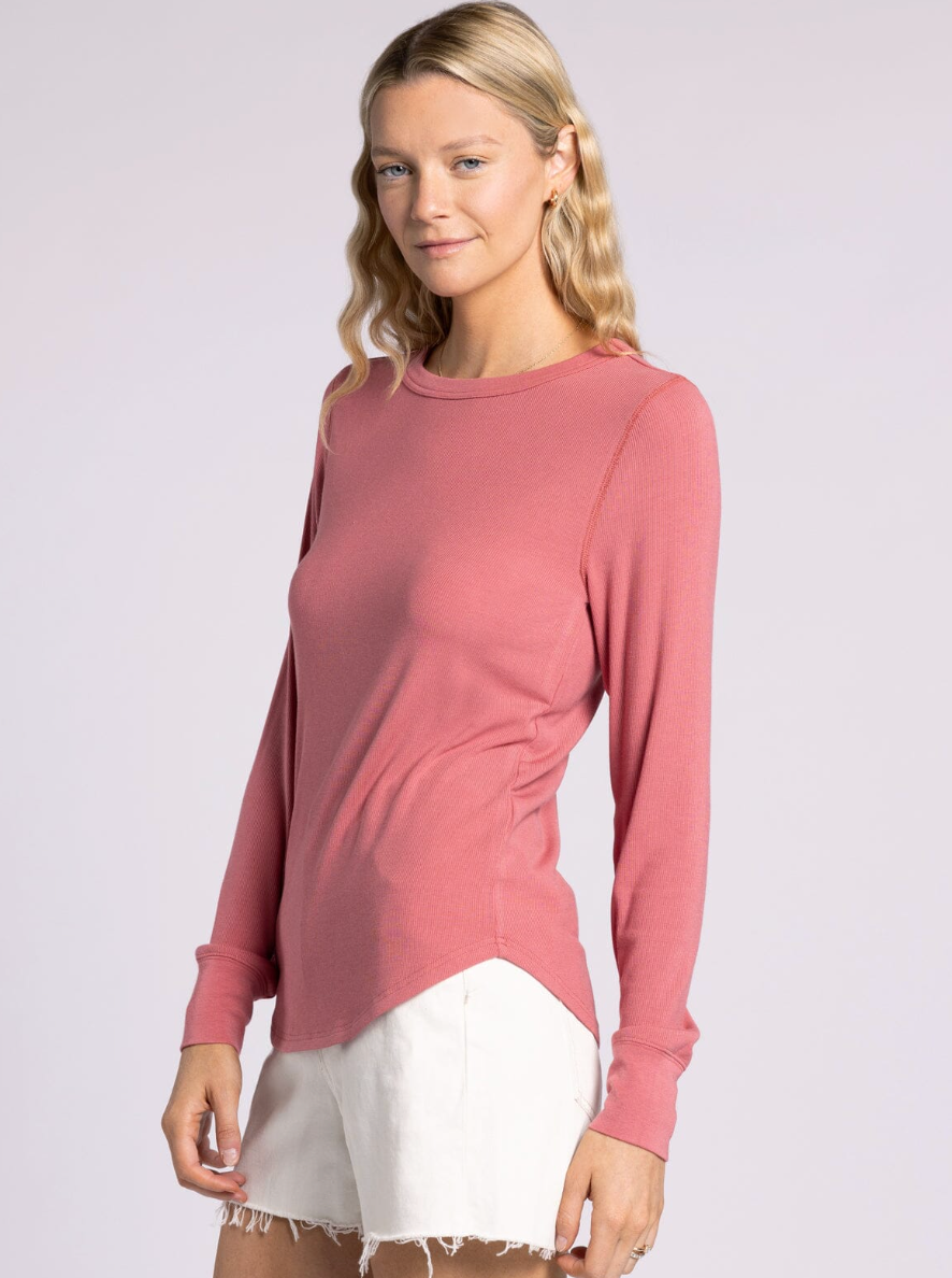 Stacey Top : Slate Rose