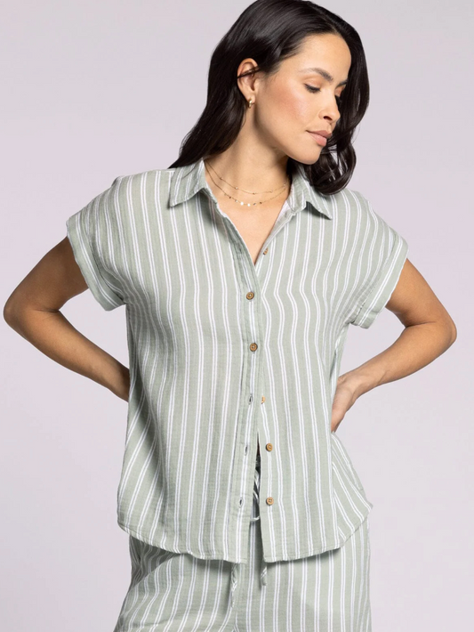 Verna Shirt : Sage