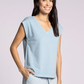 100% cotton v-neck muscle tank t-shirt