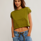 Free People : Perfect Tee in Peat Moss