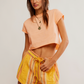 Free People : Perfect Tee in Spring Melon