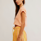 Free People : Perfect Tee in Spring Melon
