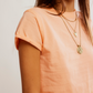 Free People : Perfect Tee in Spring Melon