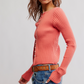 Free People: Tilly Long Sleeve in Crab Apple