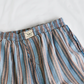 Free People : Day to Day Flannel Boxer in Blue Combo