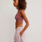 Free People: Day to Day Boxer in Burgundy Combo