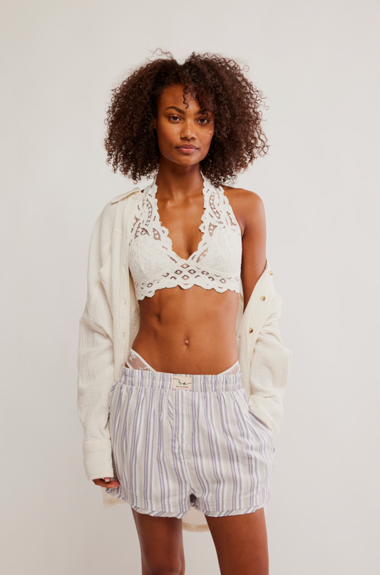 Free People: Day to Day Boxer in Grey Combo
