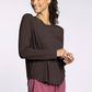Stassia Long Sleeve : Coffee Bean