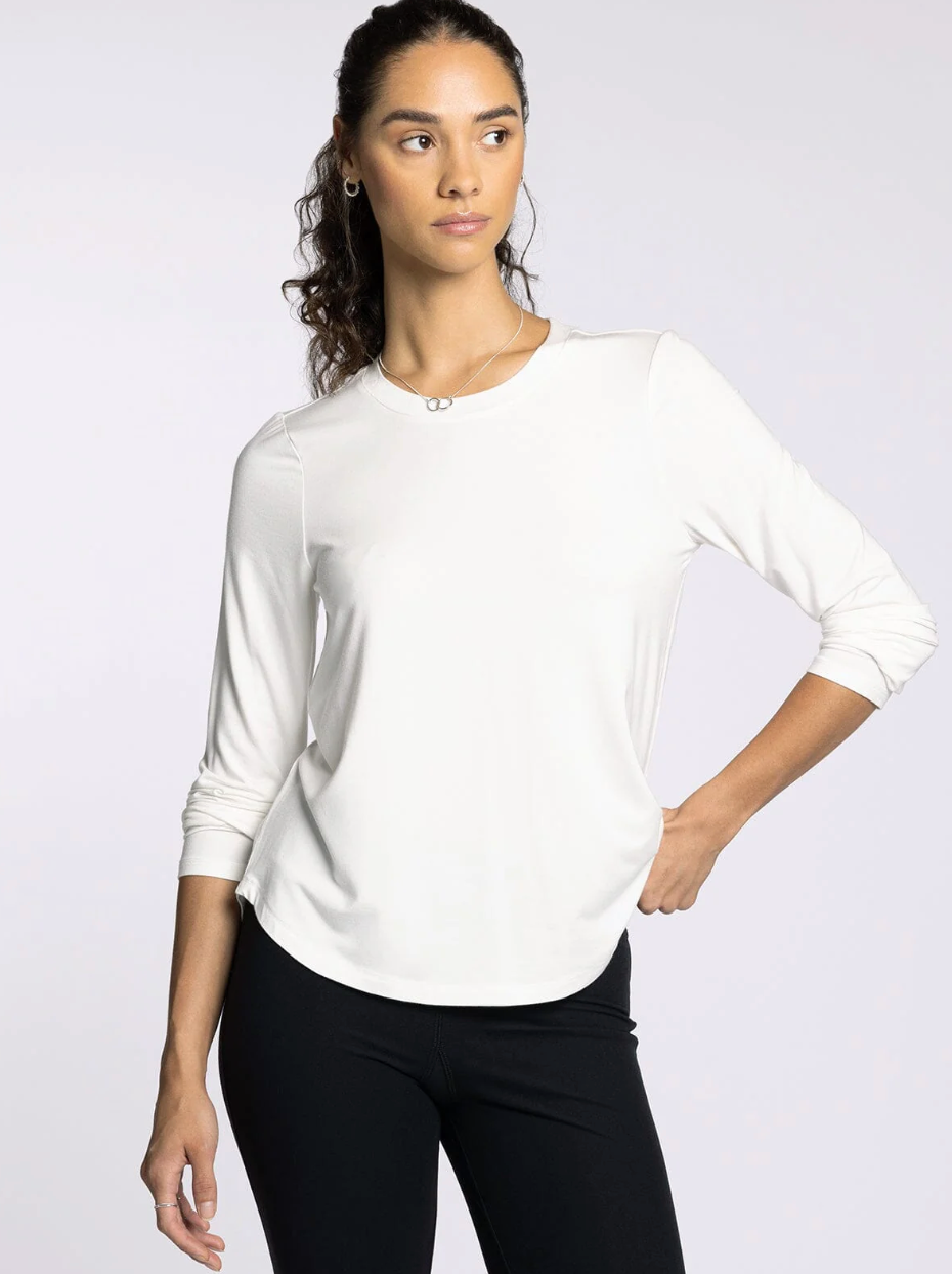 Stassia Tee : White
