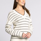 Ira Sweater : Ivory/Brown