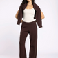 Greta Pants : Brown