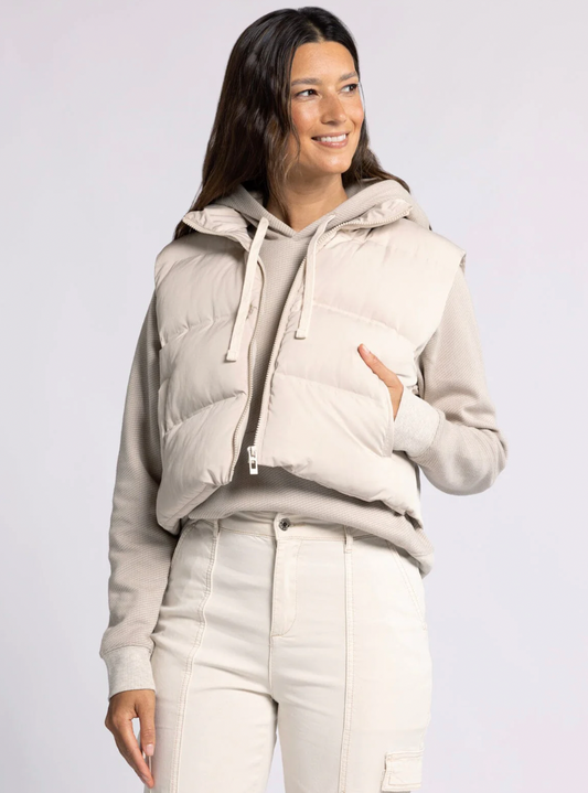 Issy Vest : Cream