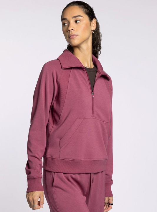 Caroline Pullover : Vintage Rose