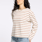 Nellie Top : Brown Stripe