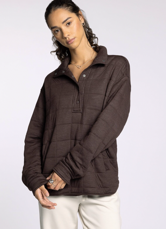 Indiana Pullover : Coffee