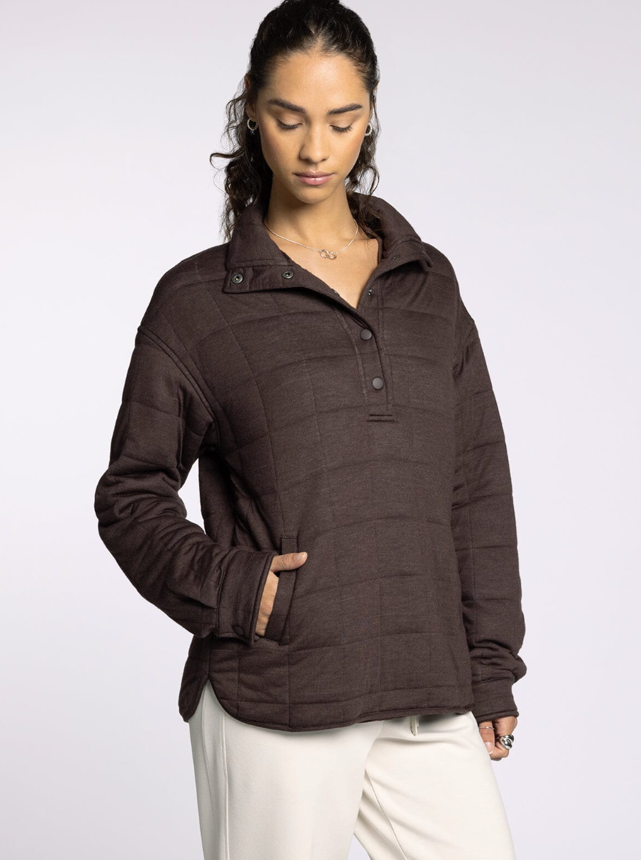 Indiana Pullover : Coffee