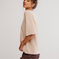 Free People: Margot Sweater Tee in Pearl