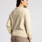 Lotus Sweater : Heather Sandstone