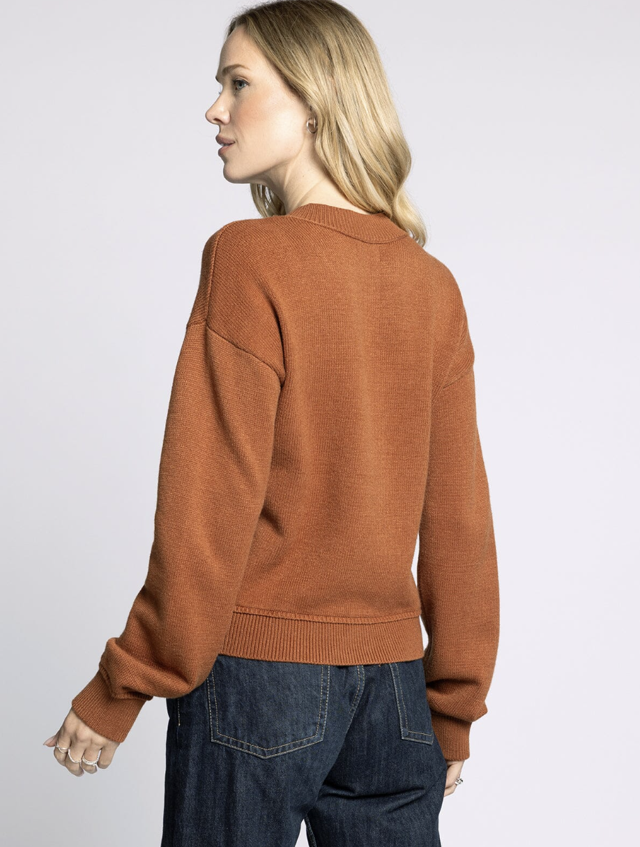 Eliza Cardigan : Rust