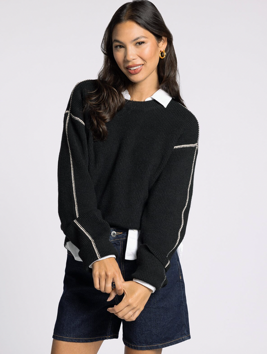 Pomona Sweater : Black