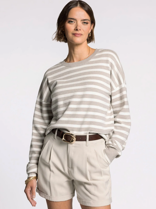 Thread & Supply: Preston Sweater in Taupe
