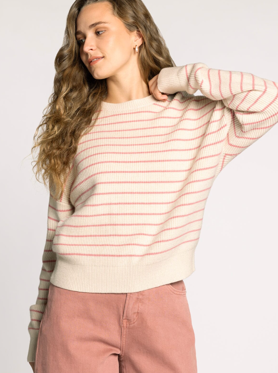 Thread & Supply: Ely Sweater in Watermelon