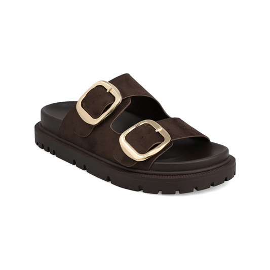 MIA: Gen Sandal in Chocolate