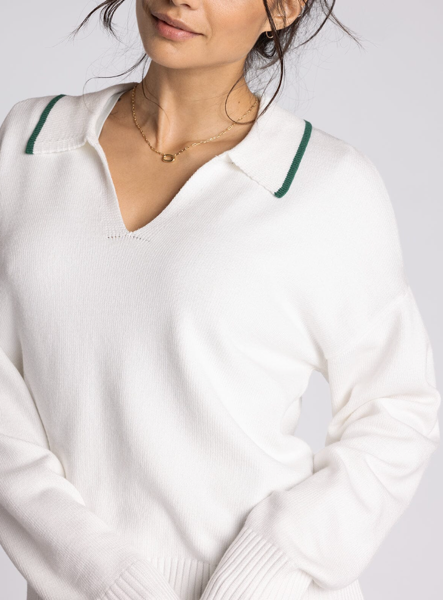 Kathy Sweater in Ivory Forest