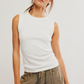 Free People : Murphy Tank in Whisper White