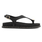 MIA: Leilah Sandal in Black