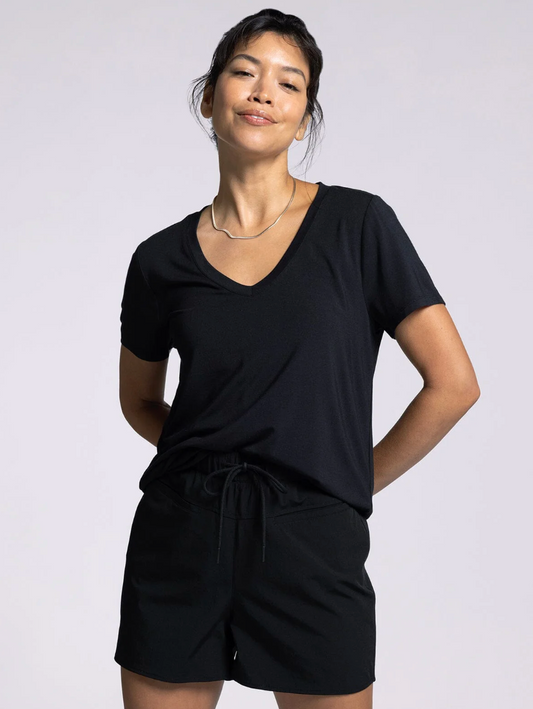 Thread & Supply : Tatiana Tee in Black