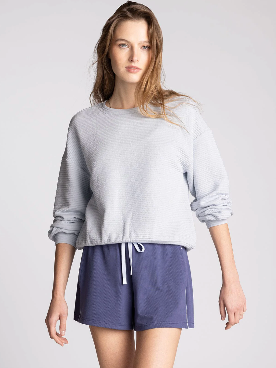 Thread & Supply: Dreamscape Top in Misty Blue