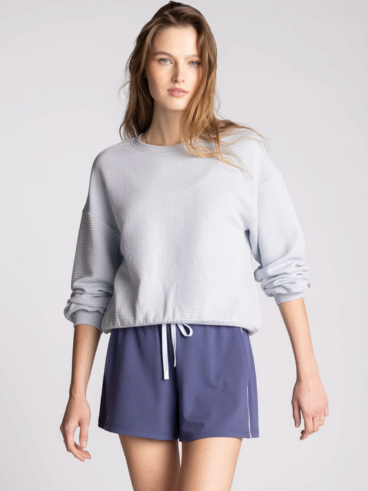Thread & Supply: Dreamscape Top in Misty Blue