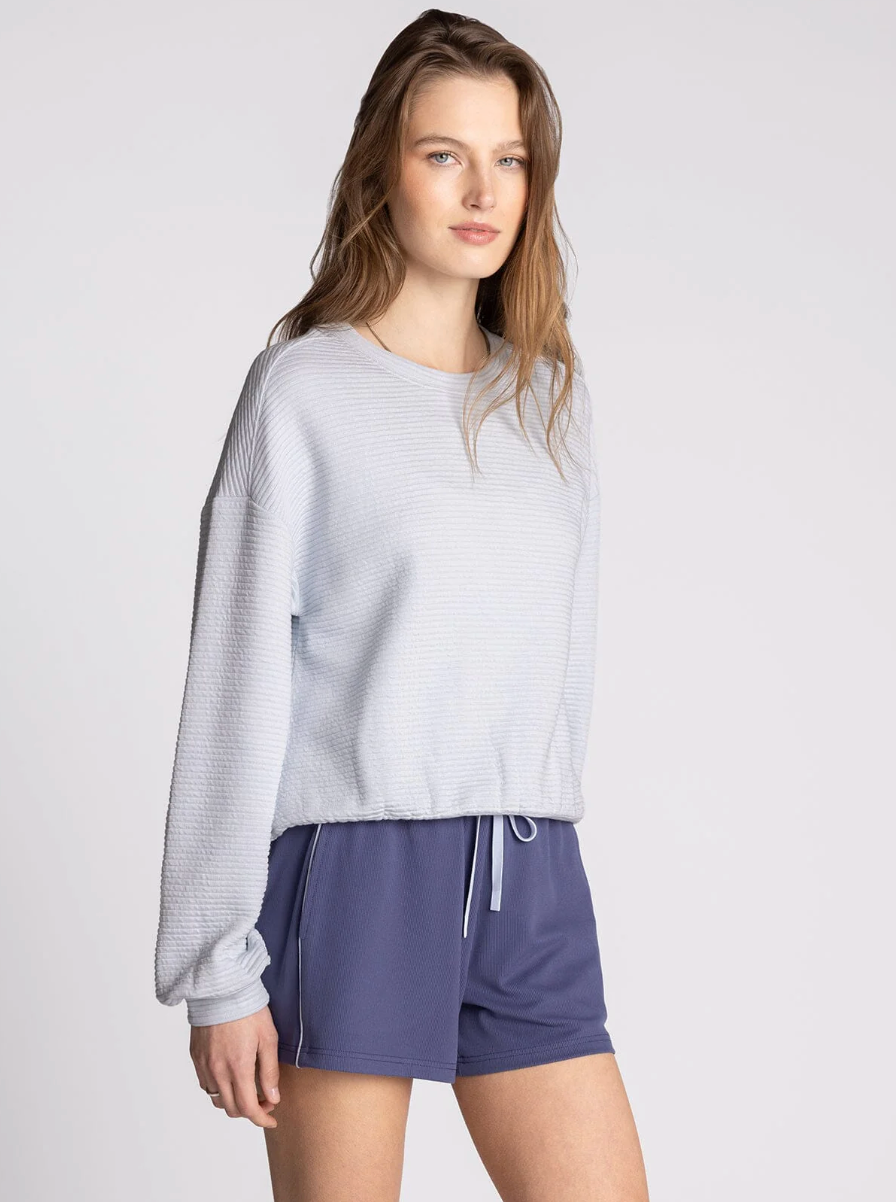 Thread & Supply: Dreamscape Top in Misty Blue