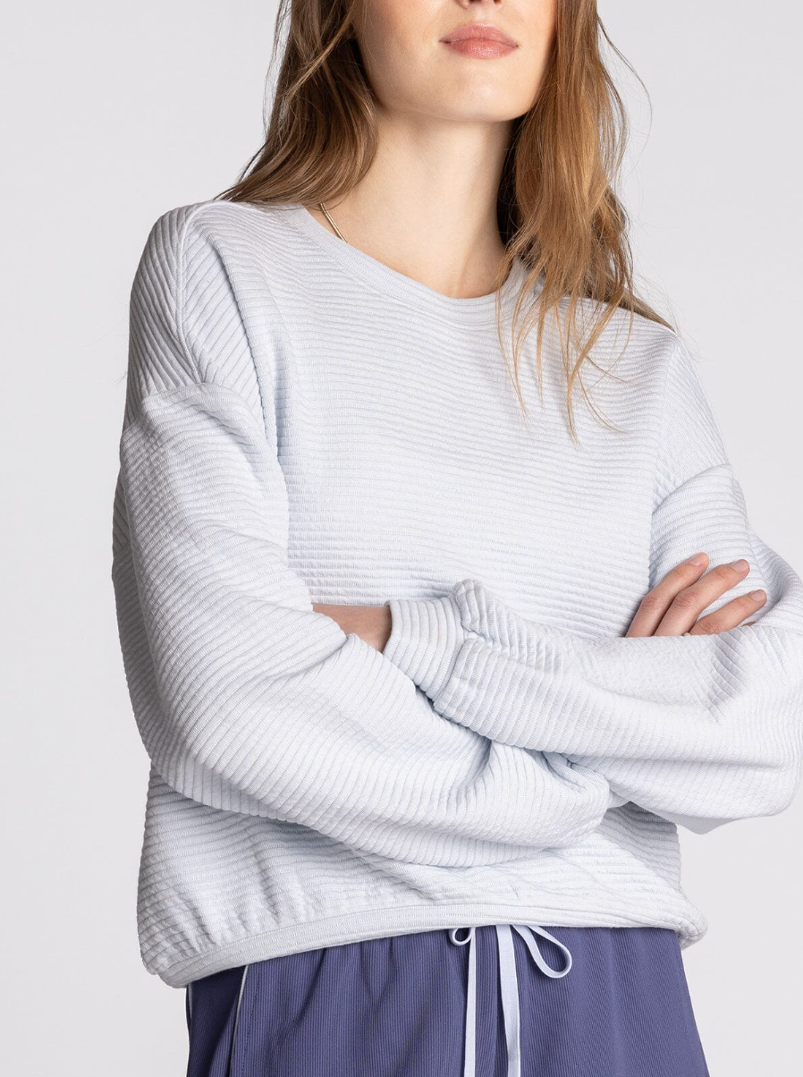 Thread & Supply: Dreamscape Top in Misty Blue