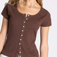 Thread & Supply: Adina Top in Brown