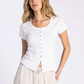 Thread & Supply: Adina Top in White
