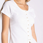 Thread & Supply: Adina Top in White