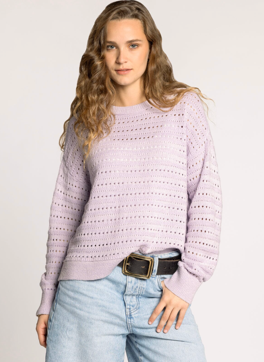 Thread & Supply: Robin Sweater in Lavender